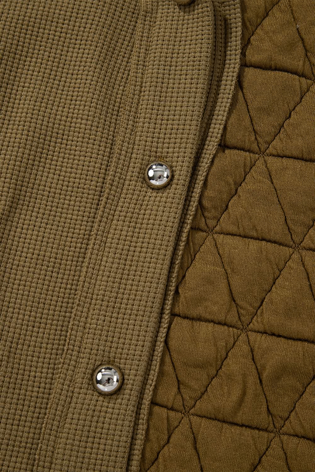 Cozy jungle green hooded jacket - Love Salve 