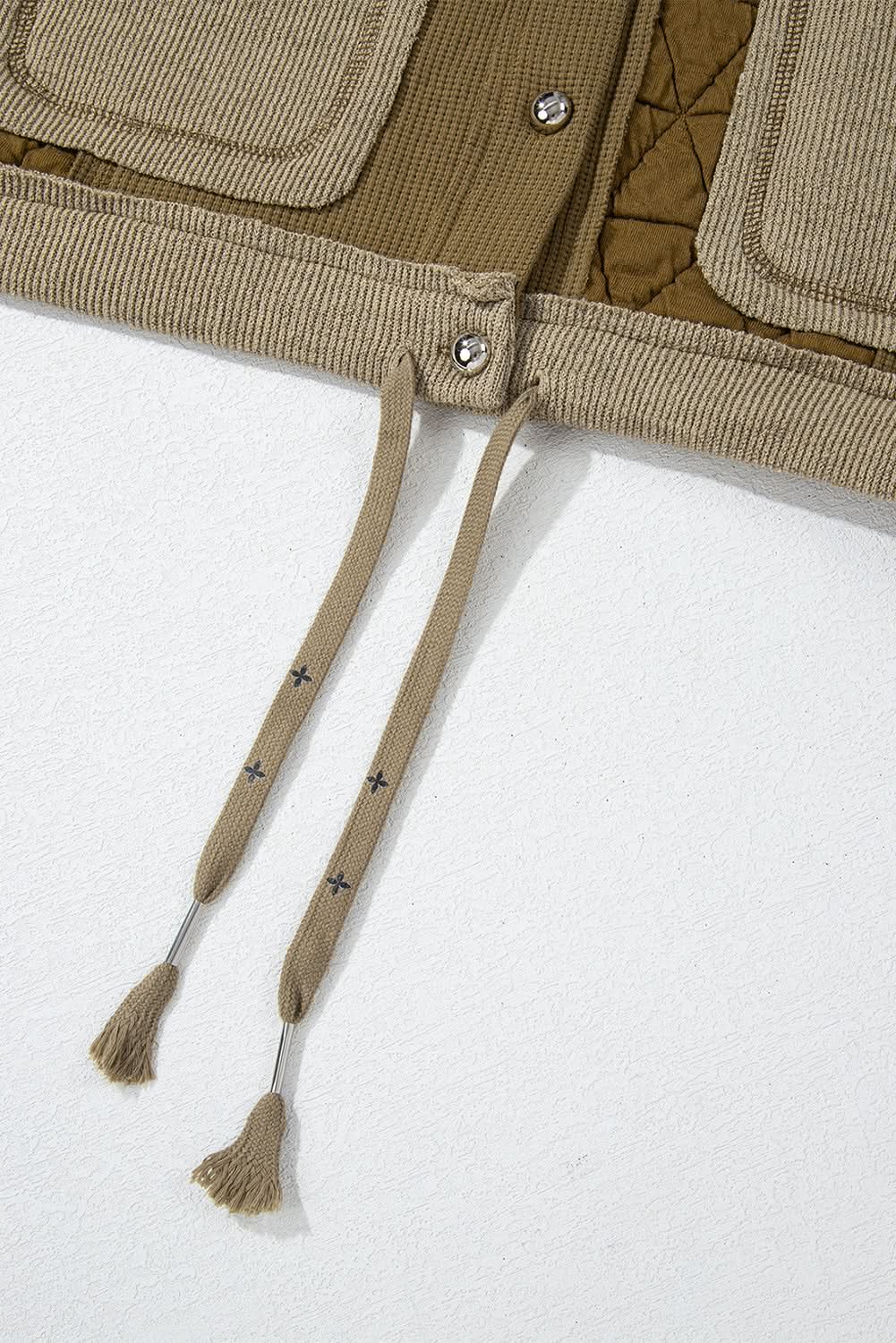 Cozy jungle green hooded jacket - Love Salve 