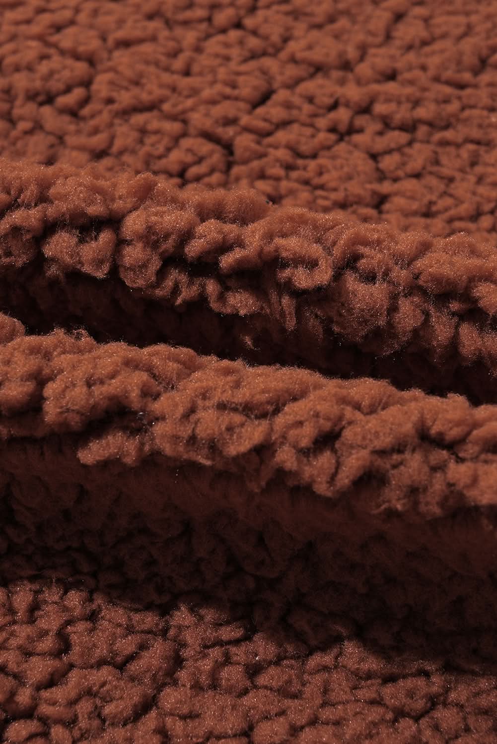 Cozy red teddy bear jacket - Love Salve 