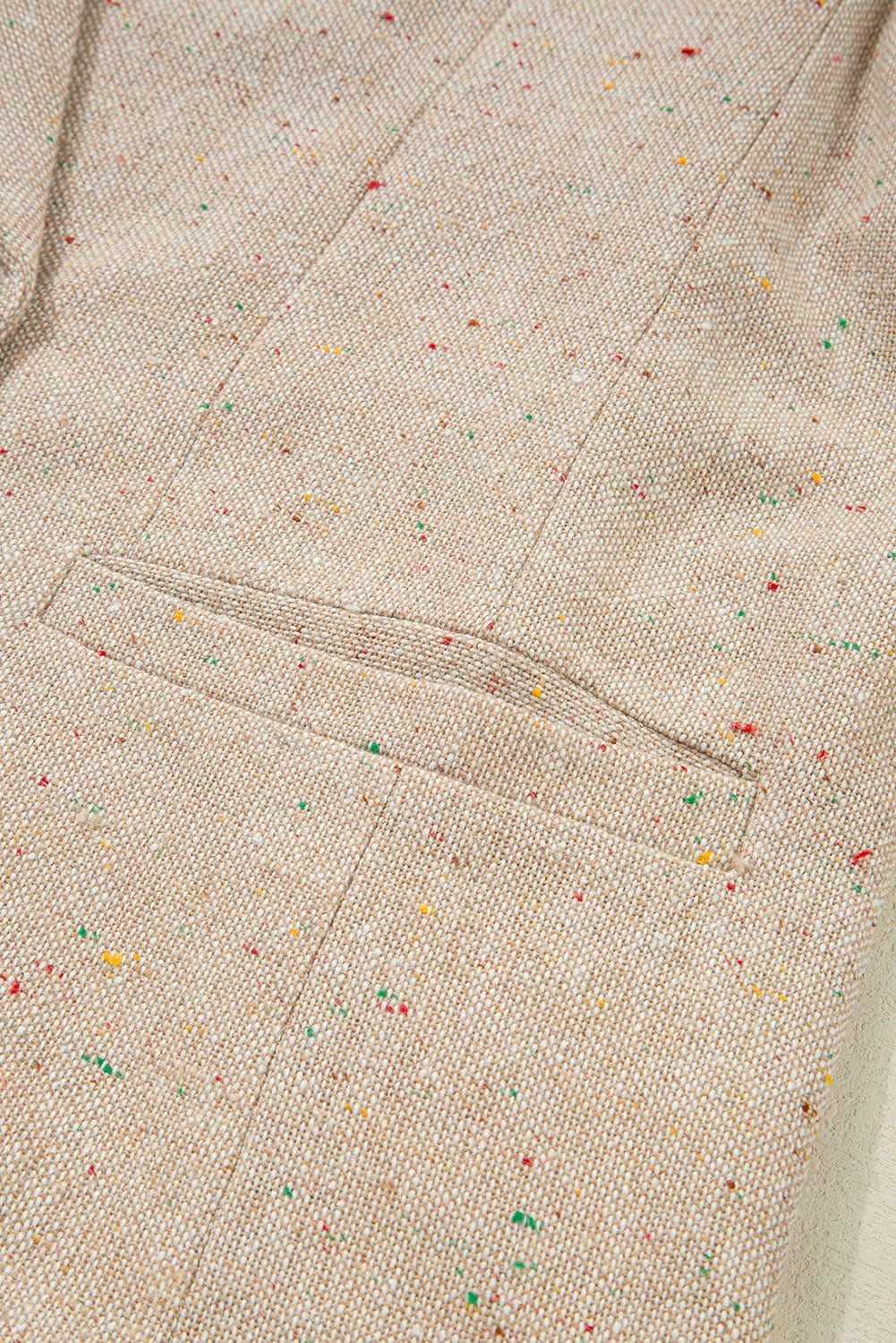 Chic oatmeal suit jacket for women - Love Salve 