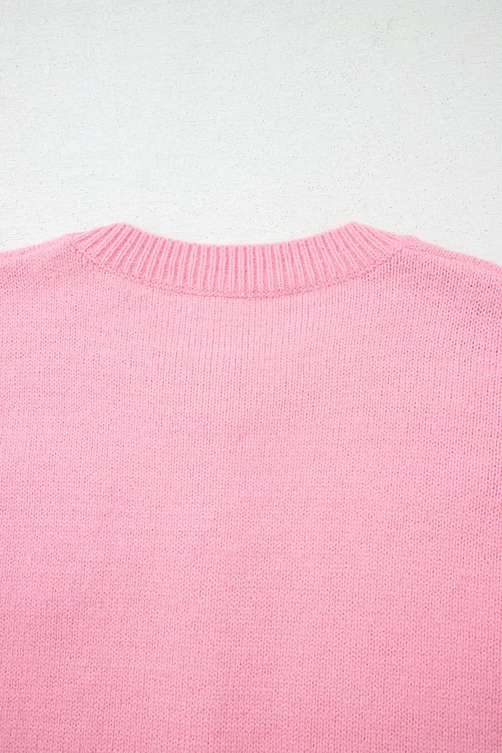 Chic pink floral button cardigan - Love Salve 