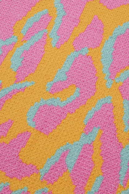 Bright pink plus size sweater - Love Salve 