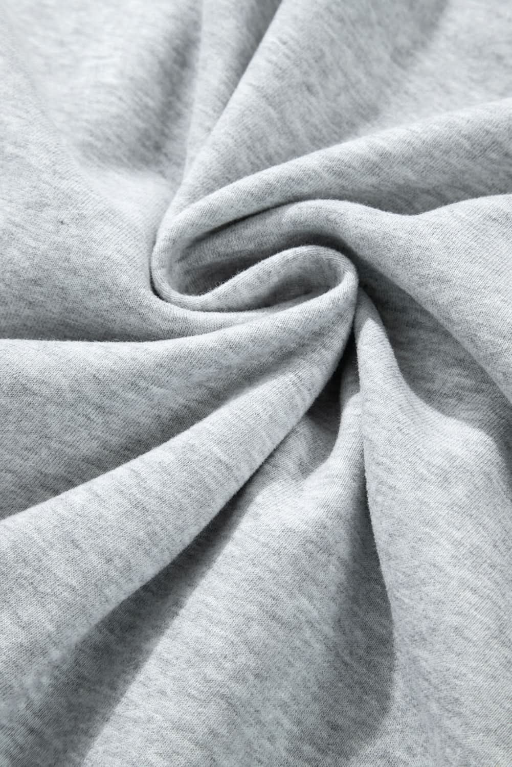 Light grey ghost print sweatshirt - Love Salve 