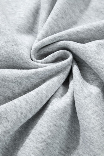 Light grey ghost print sweatshirt - Love Salve 