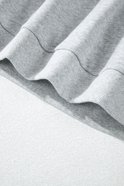 Light grey ghost print sweatshirt - Love Salve 