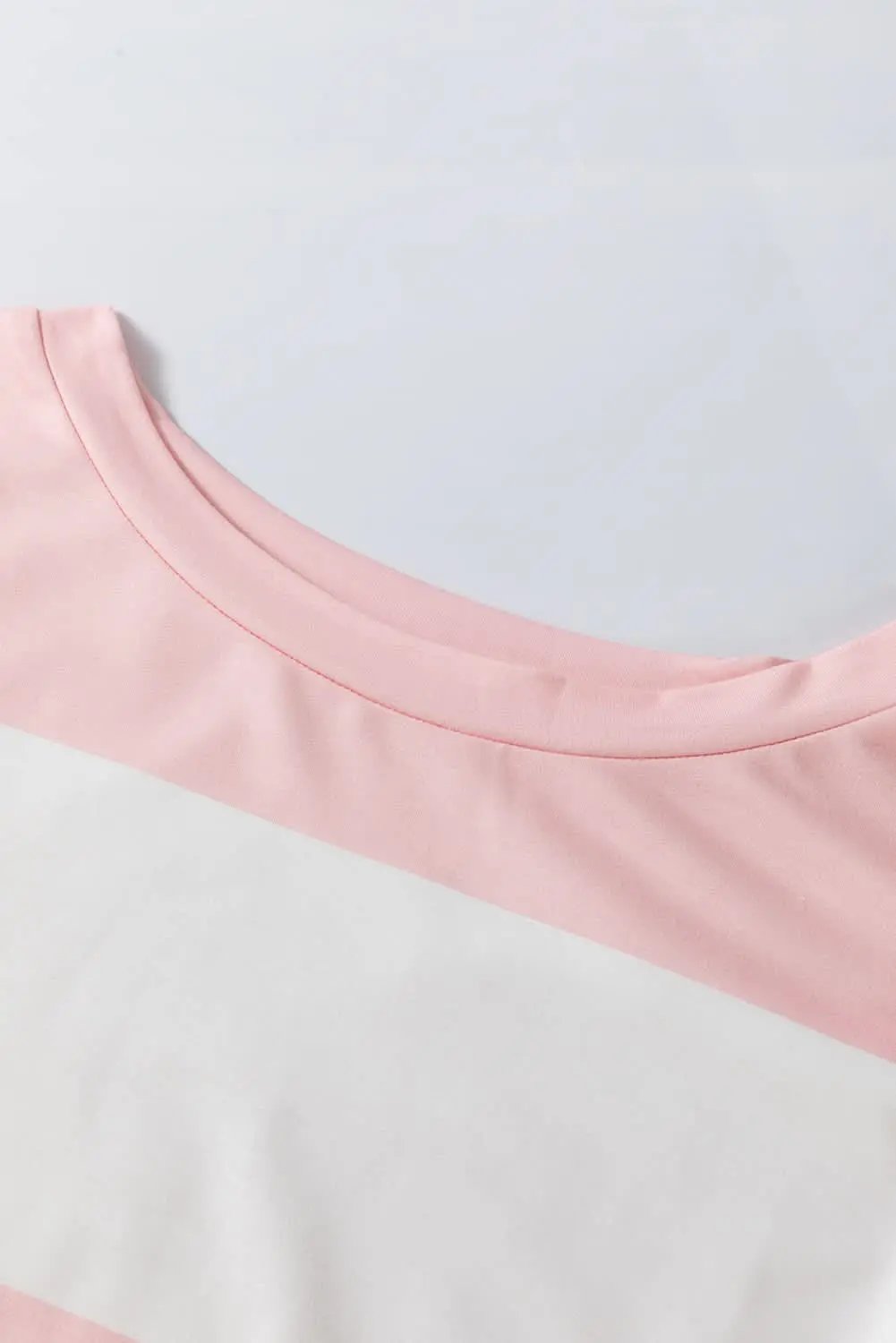 Light pink drop shoulder top - Love Salve 