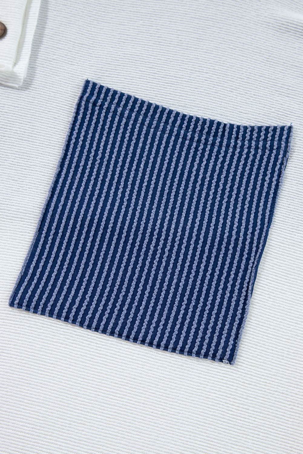 White Colorblock Hoodie - Chic Style - Love Salve 