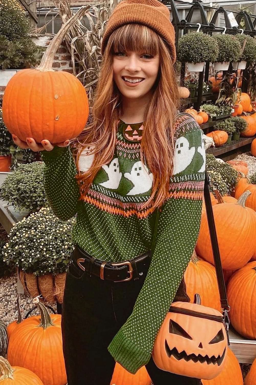 Jungle Green Ghost Sweater - Love Salve 