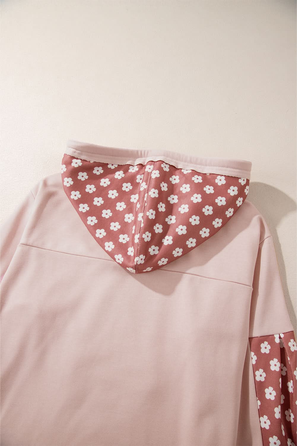 Floral star patchwork hoodie - Love Salve 