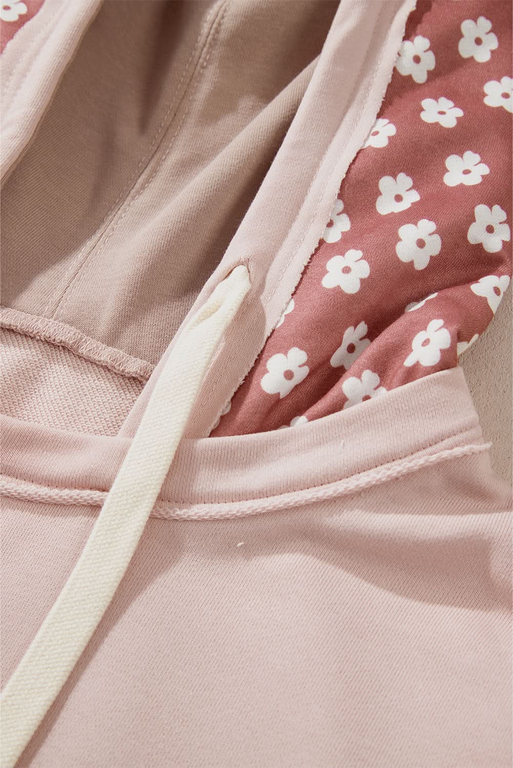 Floral star patchwork hoodie - Love Salve 