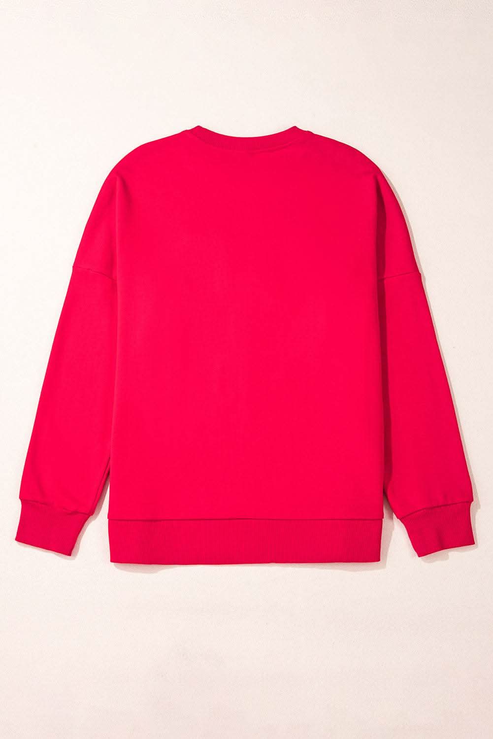 Cozy red Santa baby sweatshirt - Love Salve 