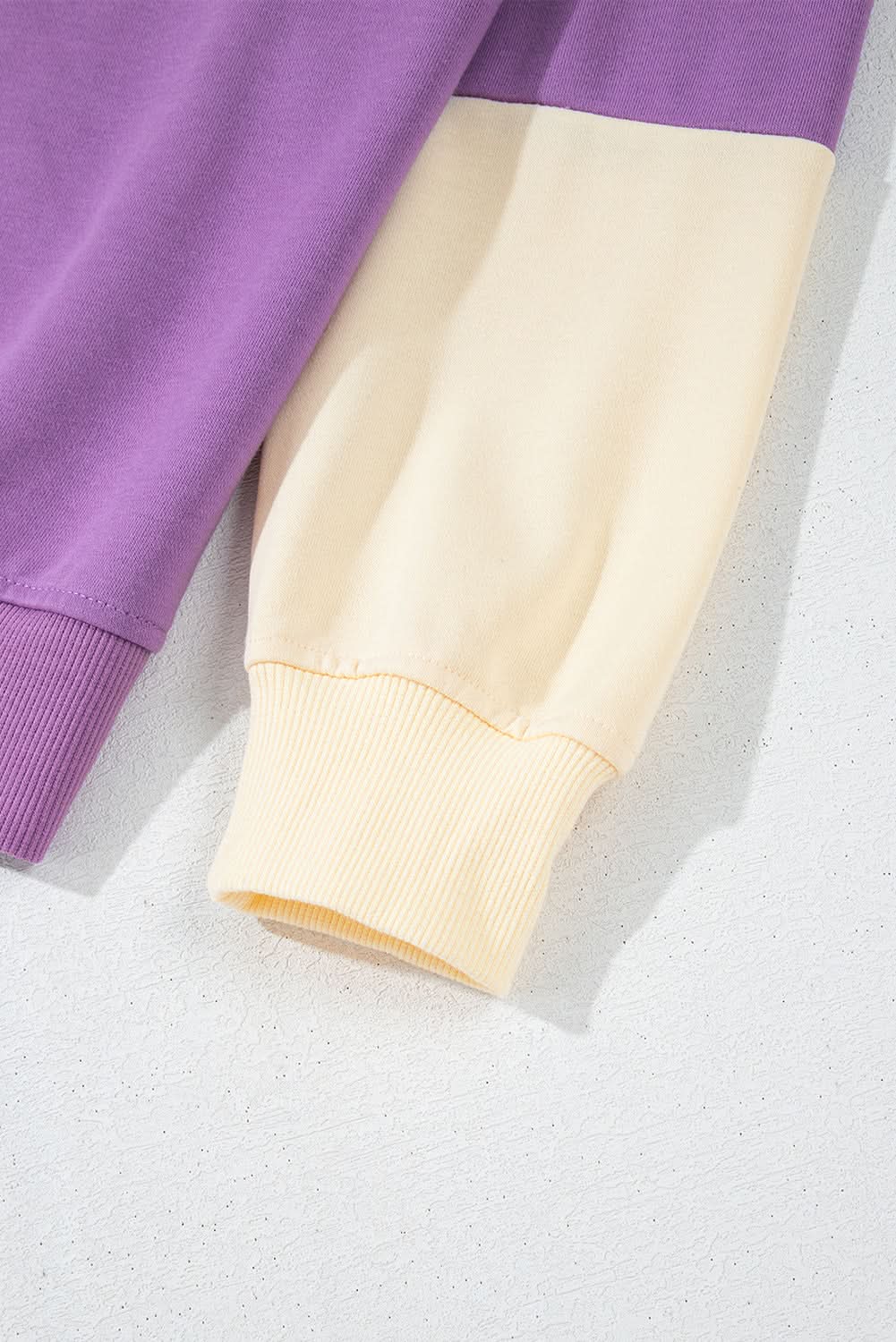 Meadow mauve patchwork sweatshirt - Love Salve 