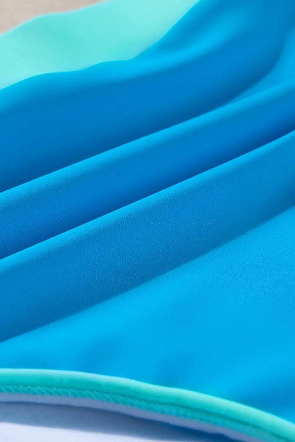 Stylish blue high-waisted bikini - Love Salve 