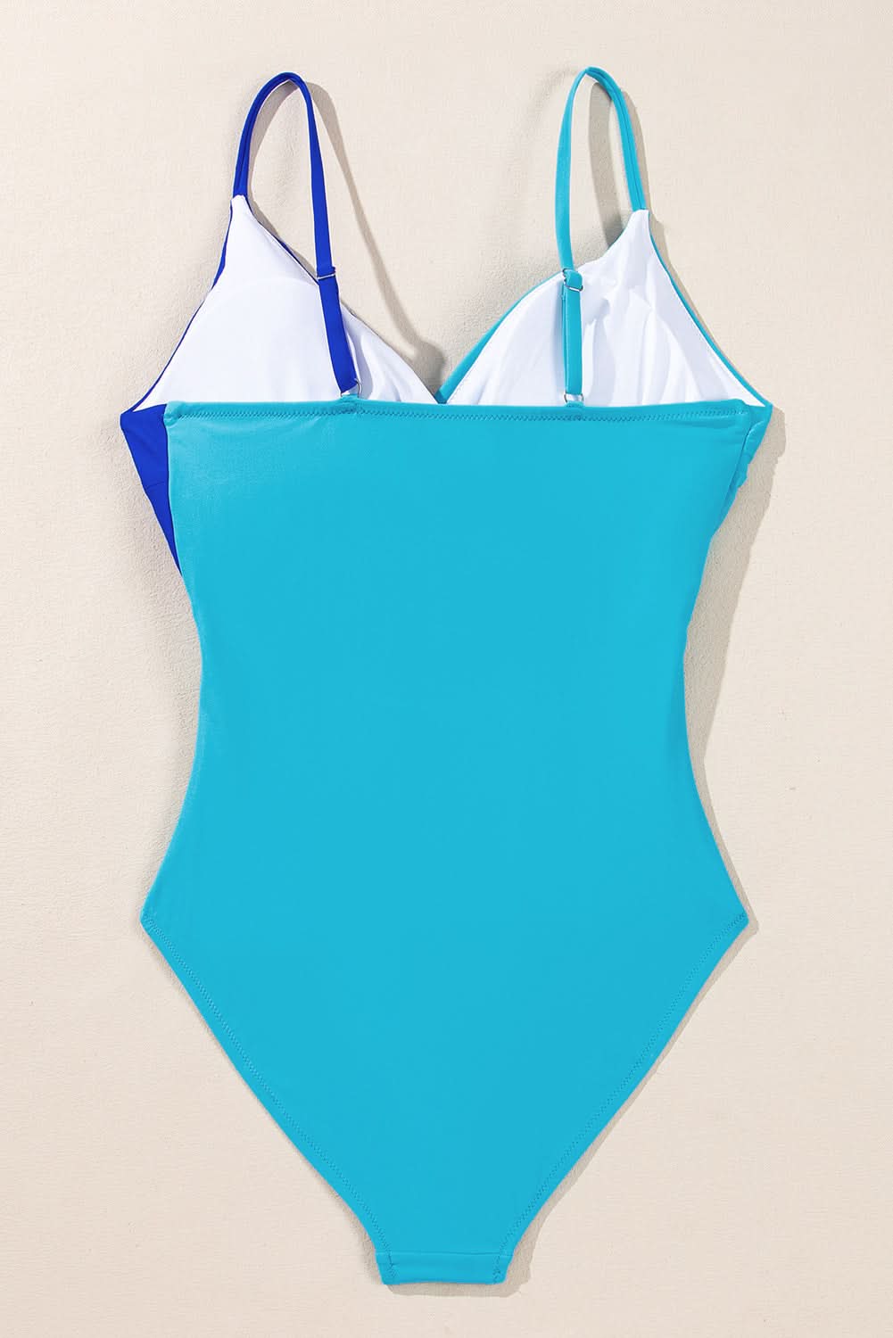 Chic light blue cutout swimsuit - Love Salve 