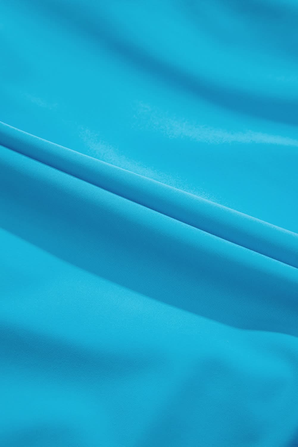 Chic light blue cutout swimsuit - Love Salve 
