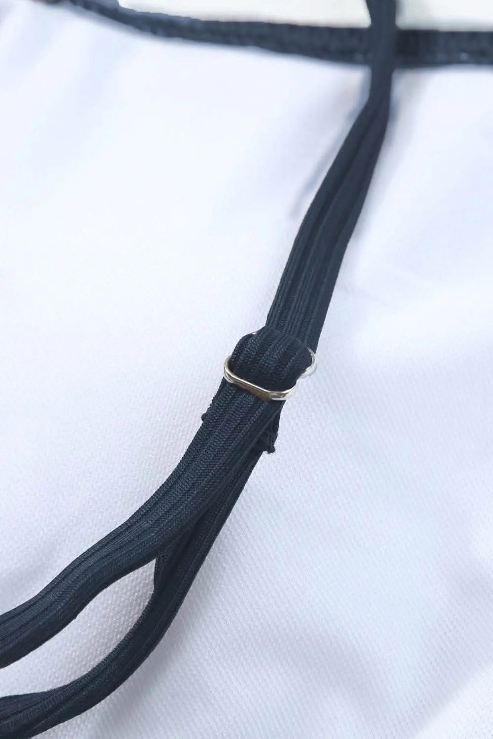 Navy blue adjustable monokini - Love Salve 