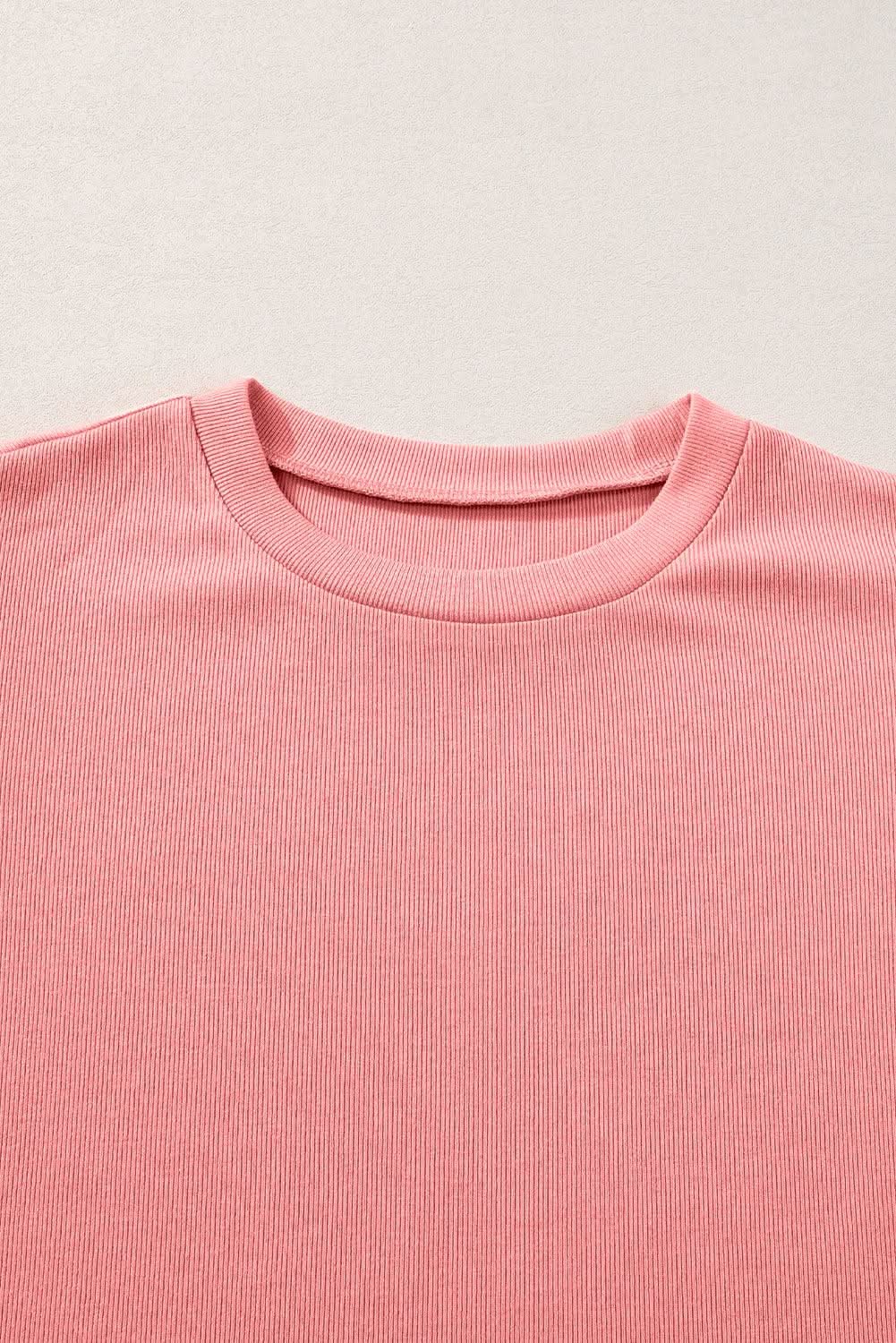 Peach blossom floral top with ricrac - Love Salve 