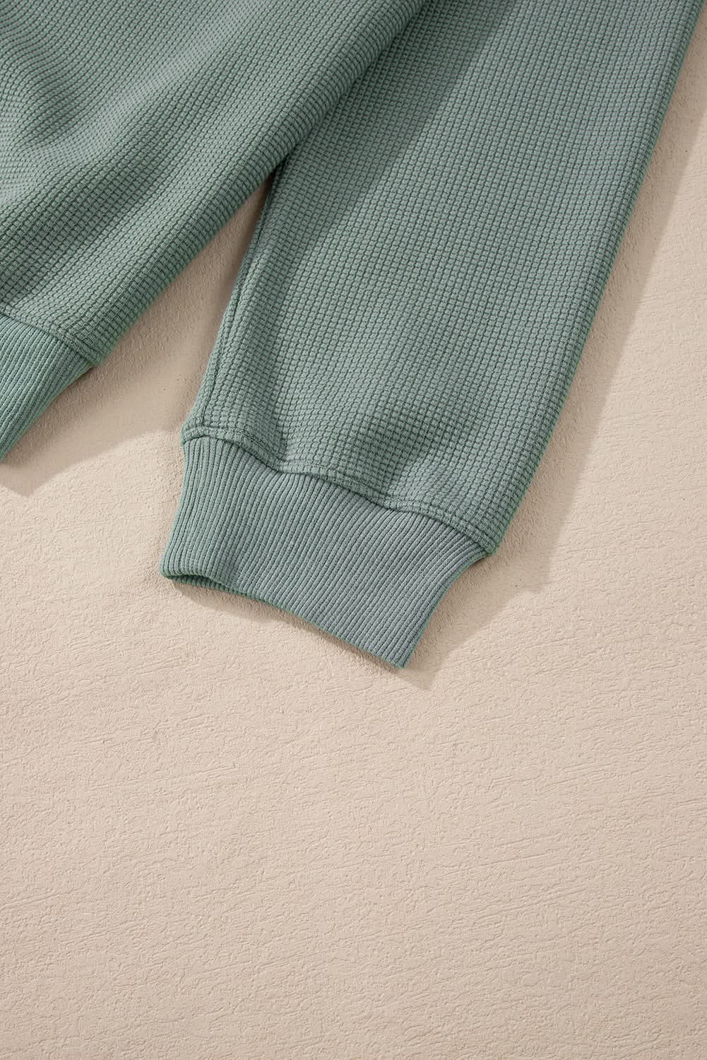 Clearly Aqua V-Neck Top - Cozy Knit - Love Salve 
