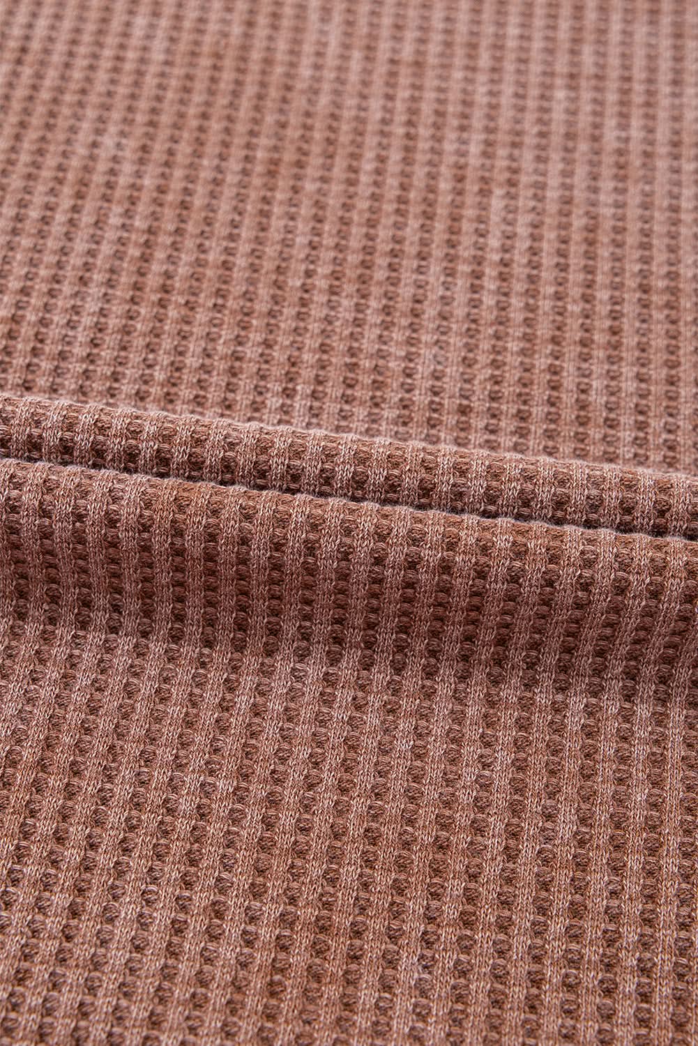 Chic coffee knit top with fringe - Love Salve 