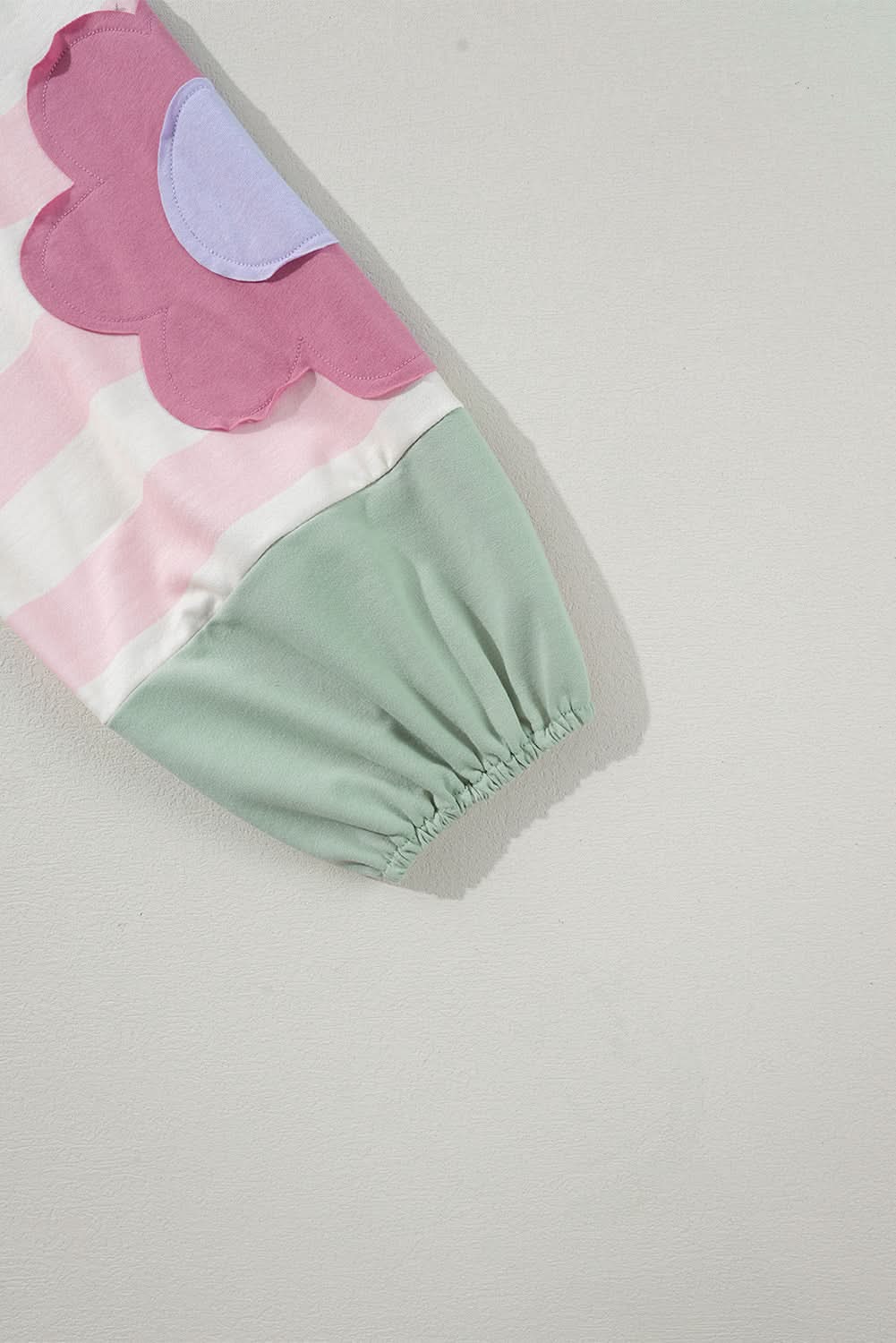 Floral oversized top in smoke green - Love Salve 