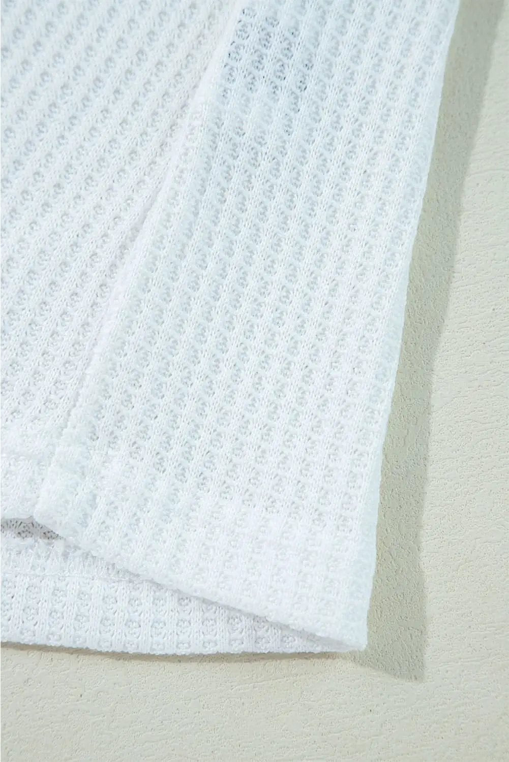 White leopard v-neck knit top - Love Salve 