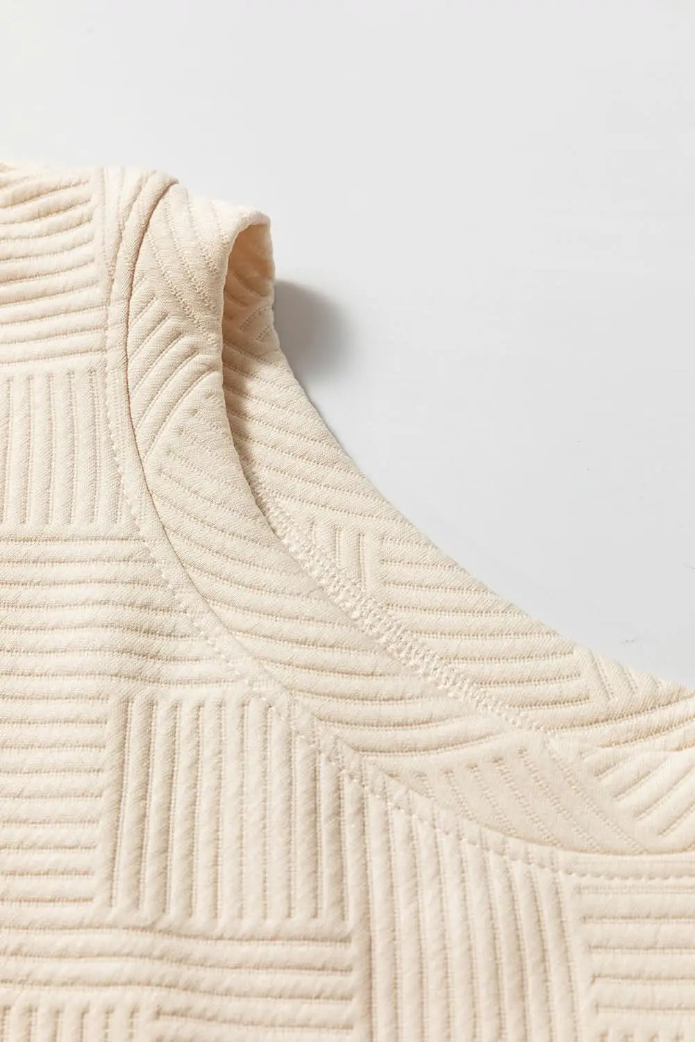 White floral sleeve knit top - Love Salve 