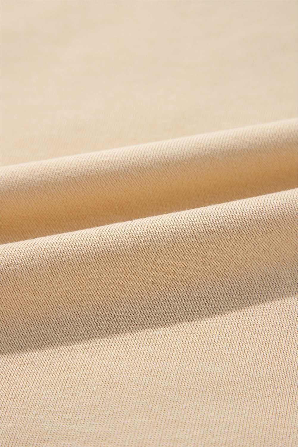 Apricot floral star patch hoodie - Love Salve 