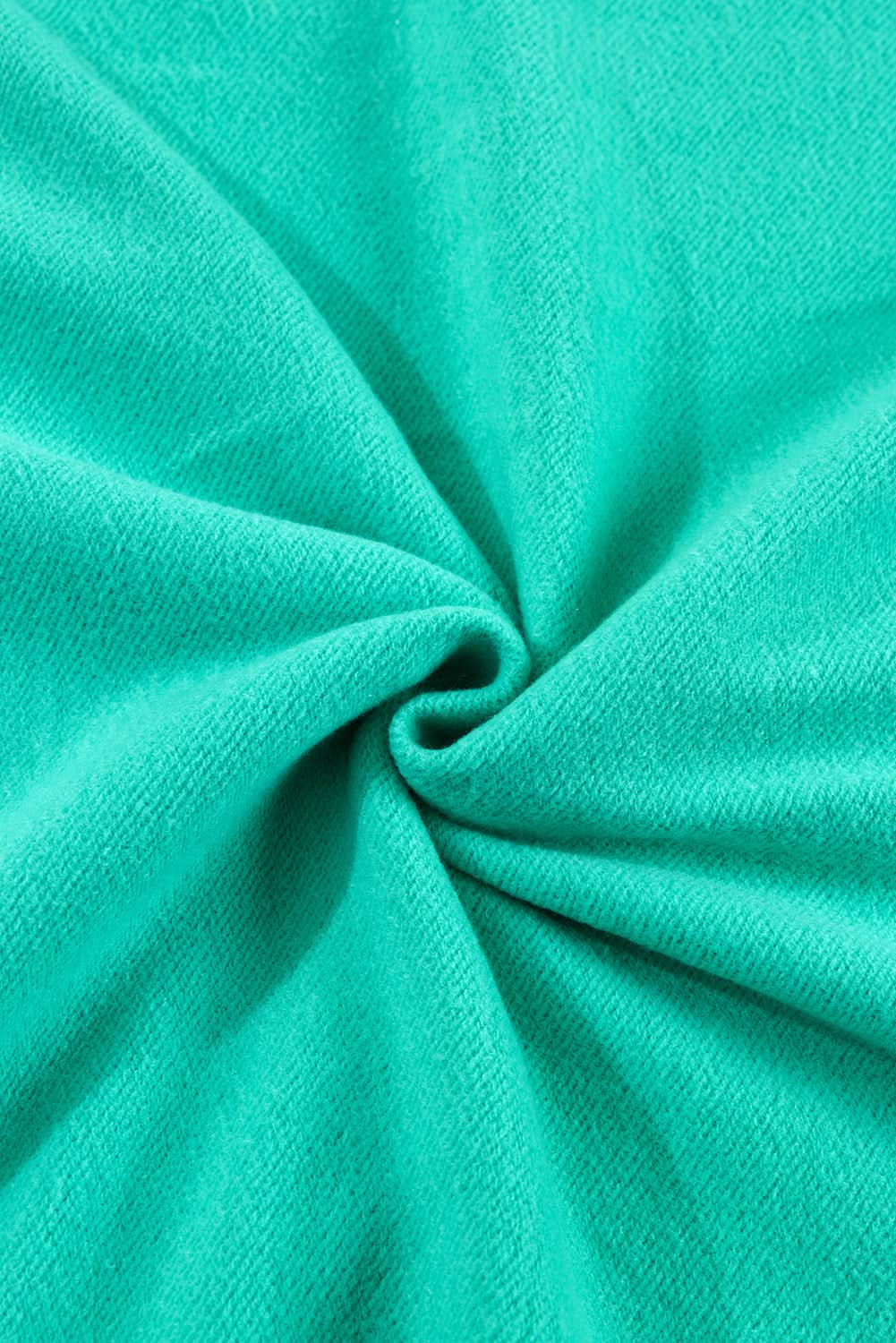 Aruba blue fleece hoodie with pockets - Love Salve 