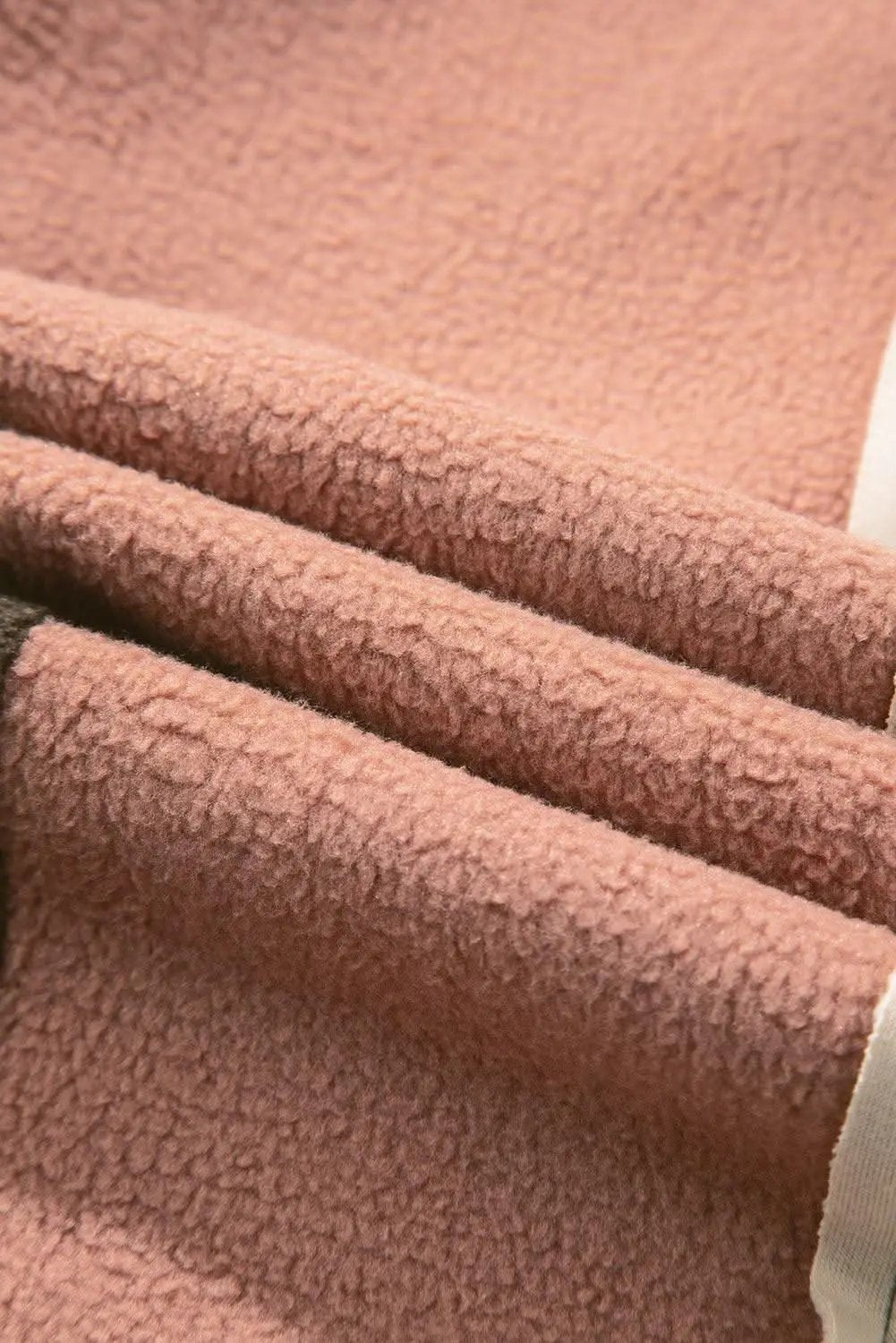 Beige Oversized Color Block Patchwork High Low Hoodie - Love Salve 