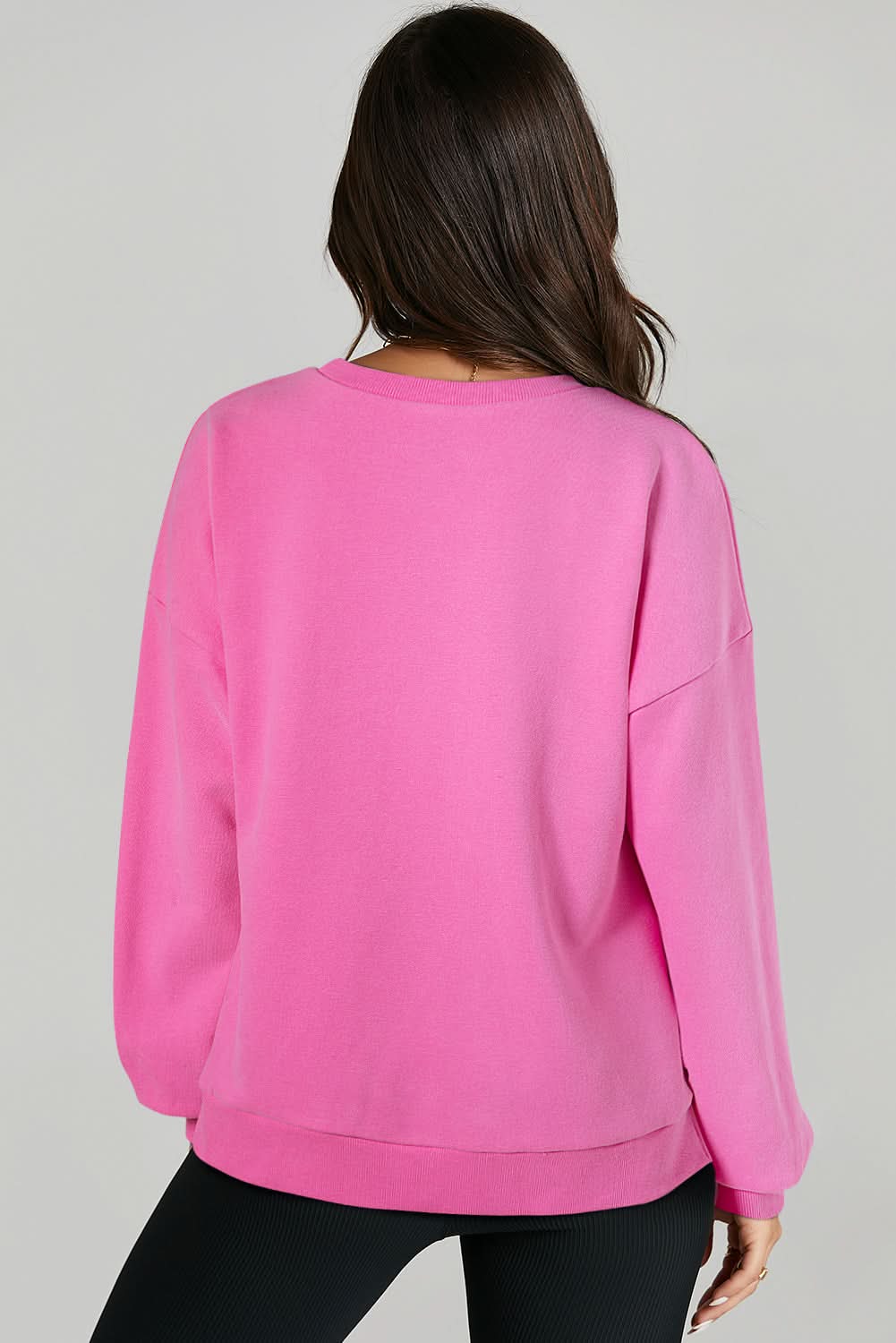Bonbon fleece-lined sweatshirt 