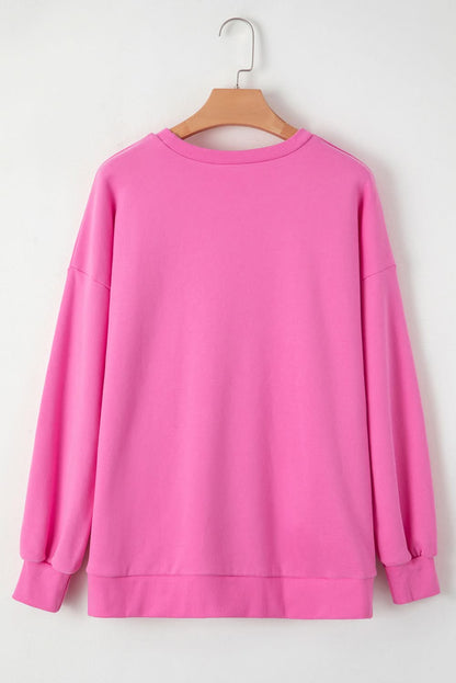 Bonbon fleece-lined sweatshirt 