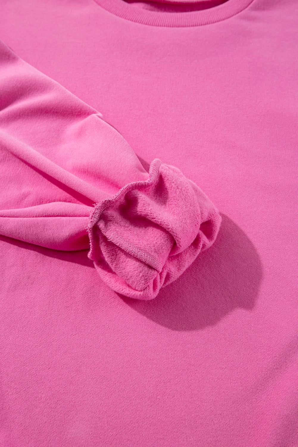 Bonbon fleece-lined sweatshirt 