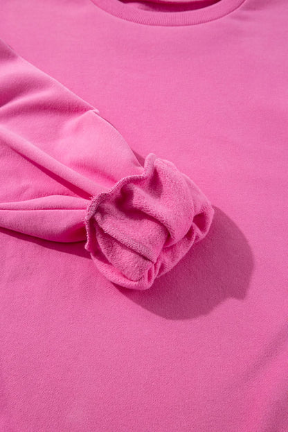 Bonbon fleece-lined sweatshirt 