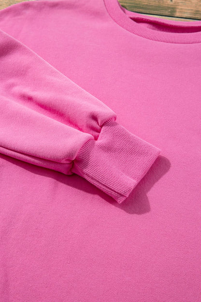 Bonbon fleece-lined sweatshirt 