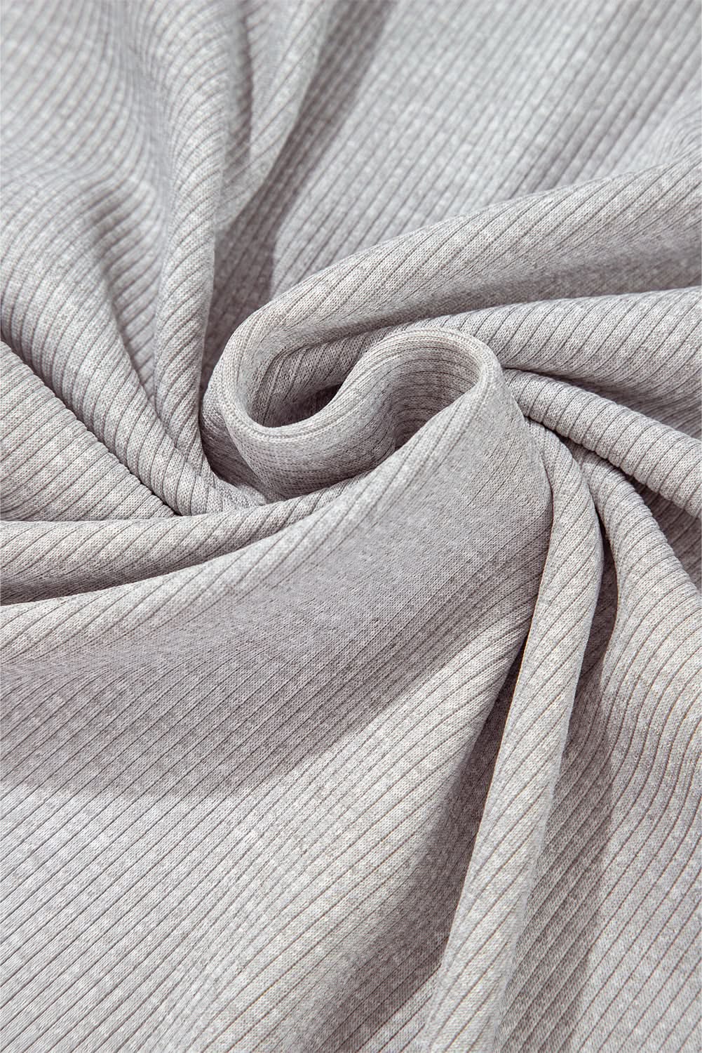 Gray oversized colorblock sweatshirt - Love Salve 