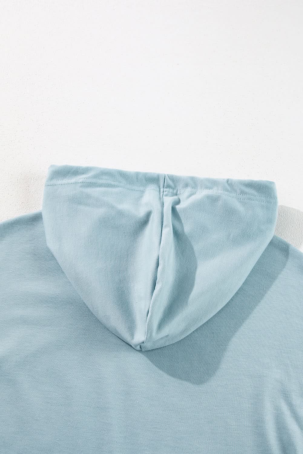 Iceland blue ruffled hoodie tunic - Love Salve 