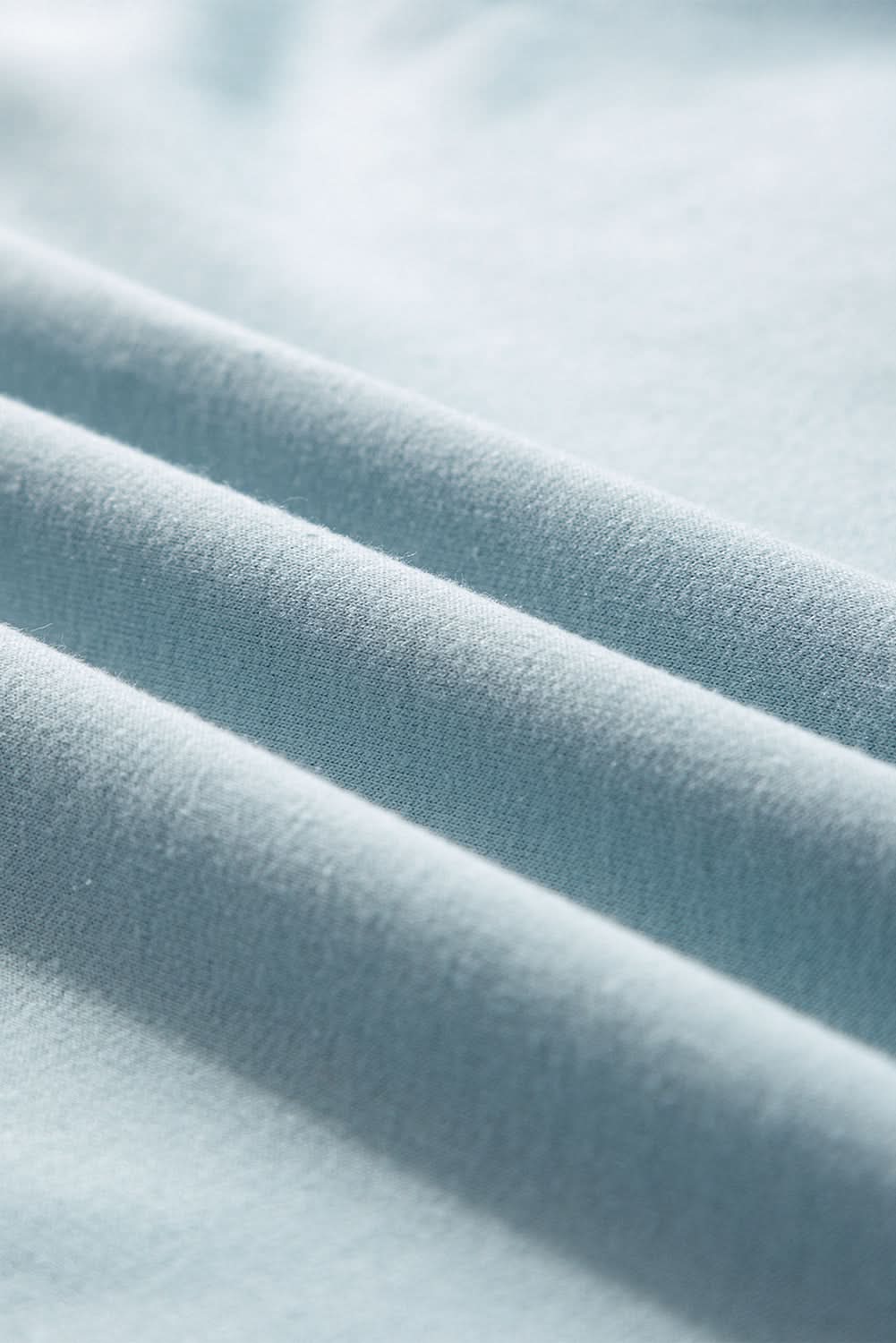 Iceland blue ruffled hoodie tunic - Love Salve 