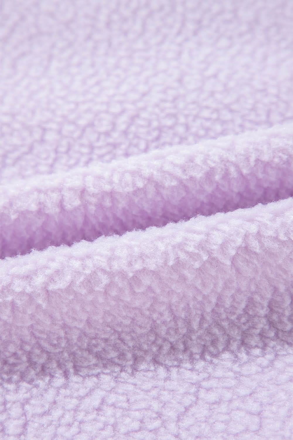 Lavendula fuzzy drawstring hoodie - Love Salve 