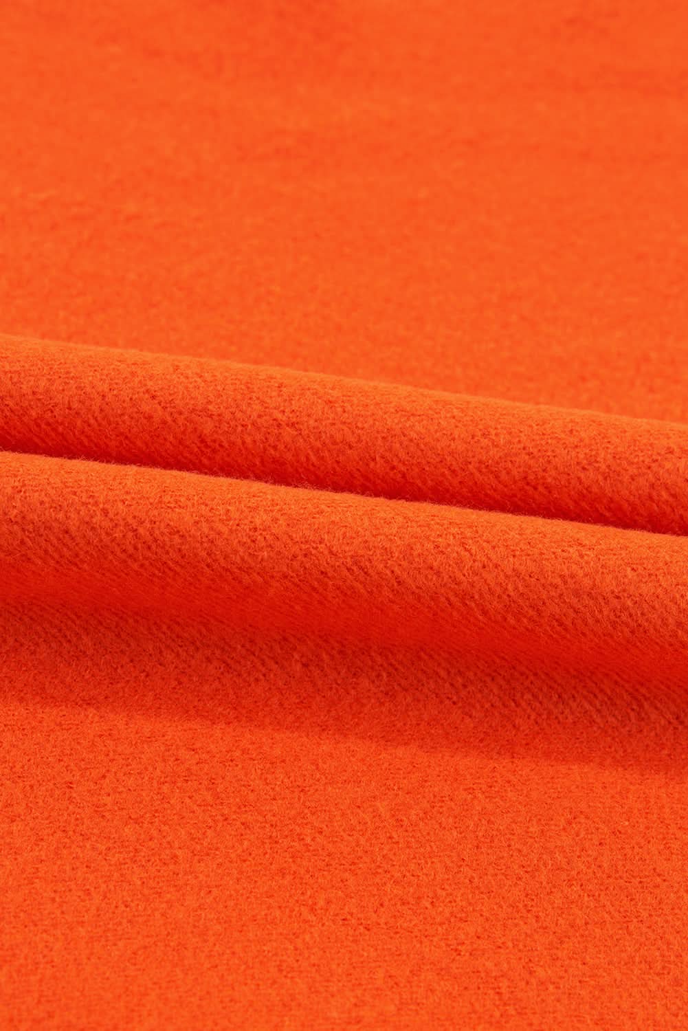Cozy russet orange fleece sweatshirt - Love Salve 