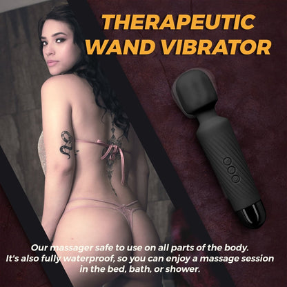 Love Salve Wand Massager - Silent Waterproof Design Ideal for Stress Relief - Love Salve 