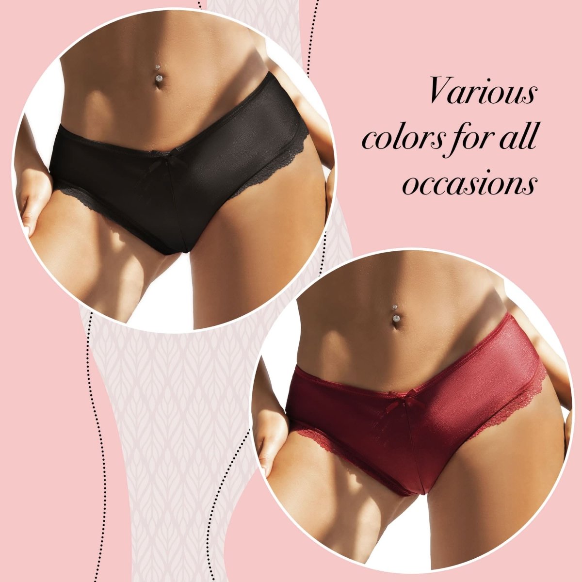 Love Salve Women's Cross Lace Underwear - Love Salve 