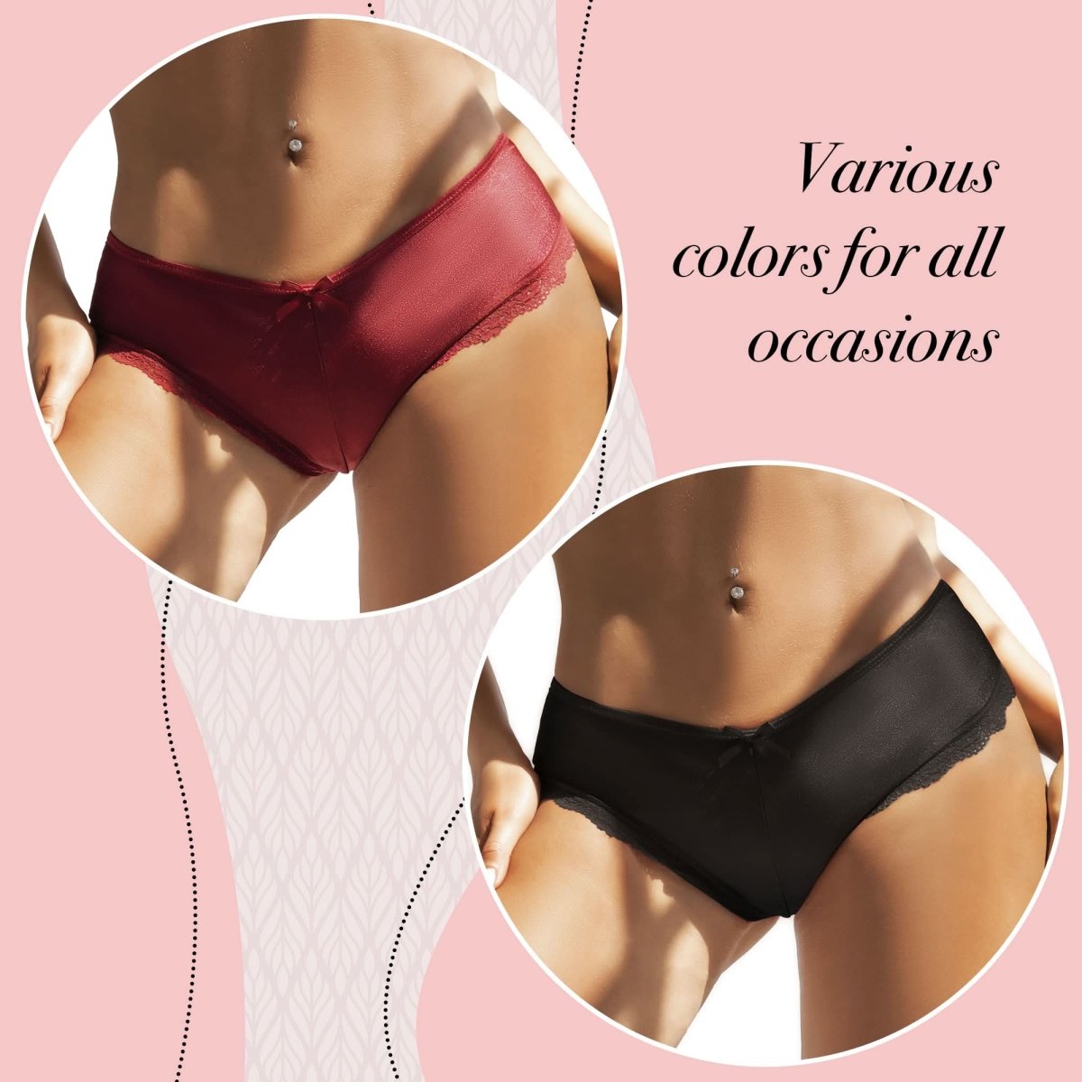 Love Salve Women's Cross Lace Underwear - Love Salve 