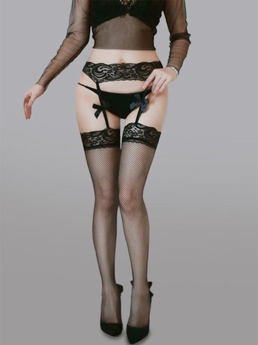 Luxe Suspender Tights - Love Salve