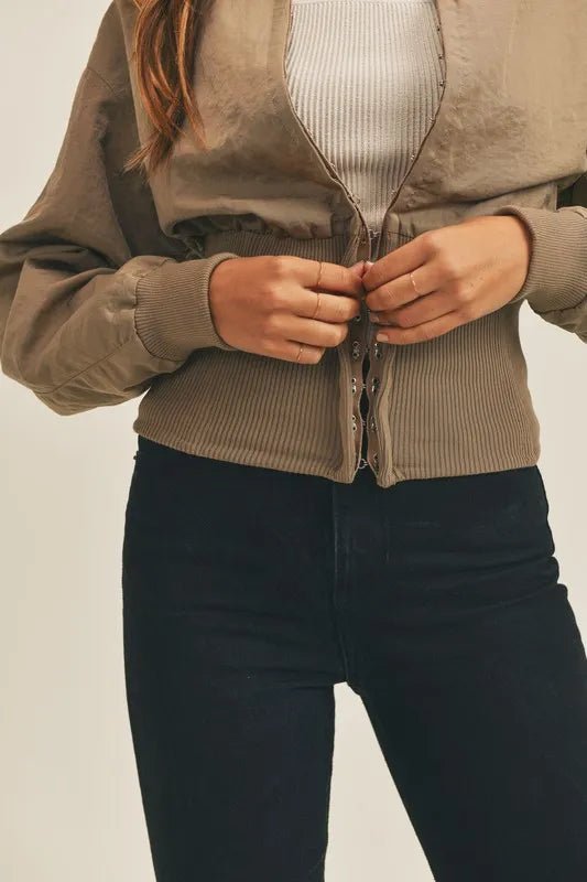 MABLE Long Sleeve Two Way Jacket - Love Salve