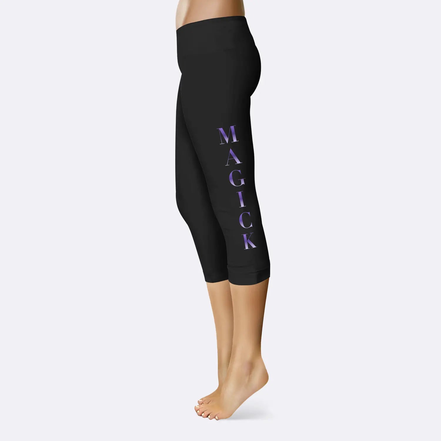 Wiccan Magick Leggings with Pockets â€“ Full or Capri Length MM