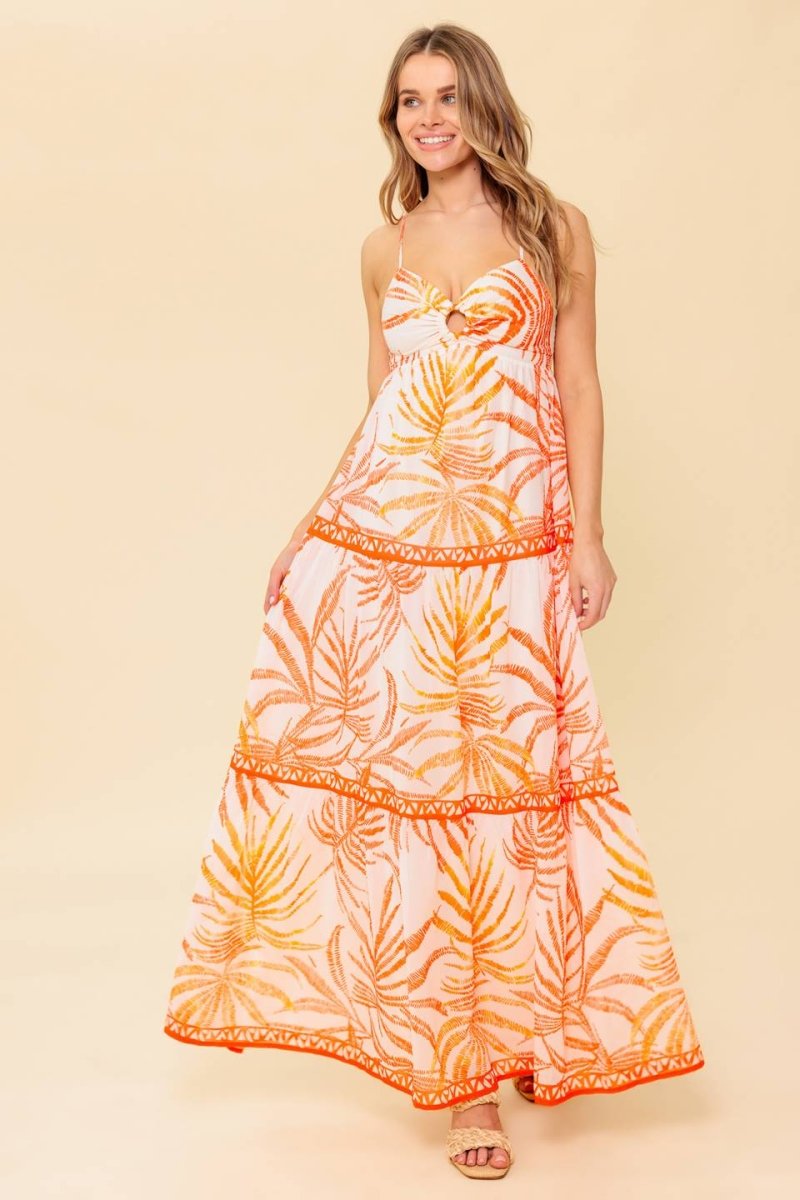 MAGICAL MAGNETISM WOVEN MAXI DRESS - Love Salve
