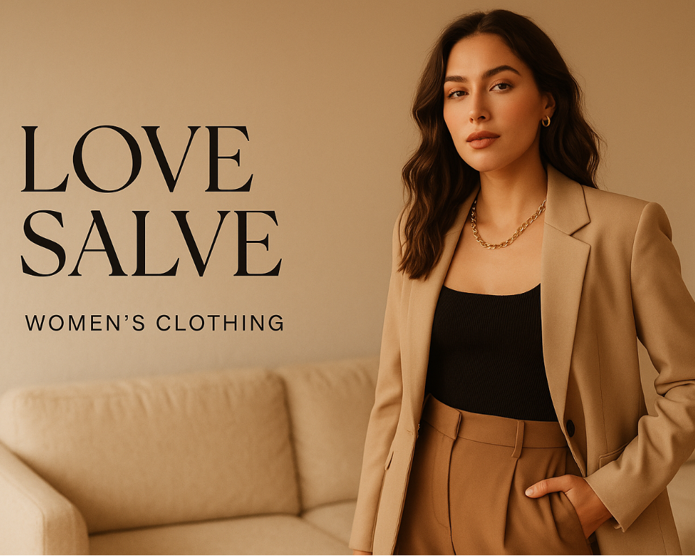 main page slide image fro lovesalve.com selling womens clothing 