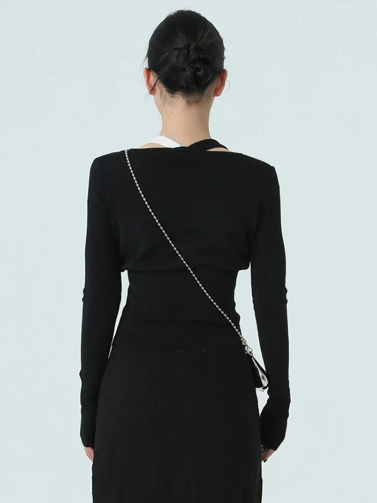 Chambrey Cutout Shirt