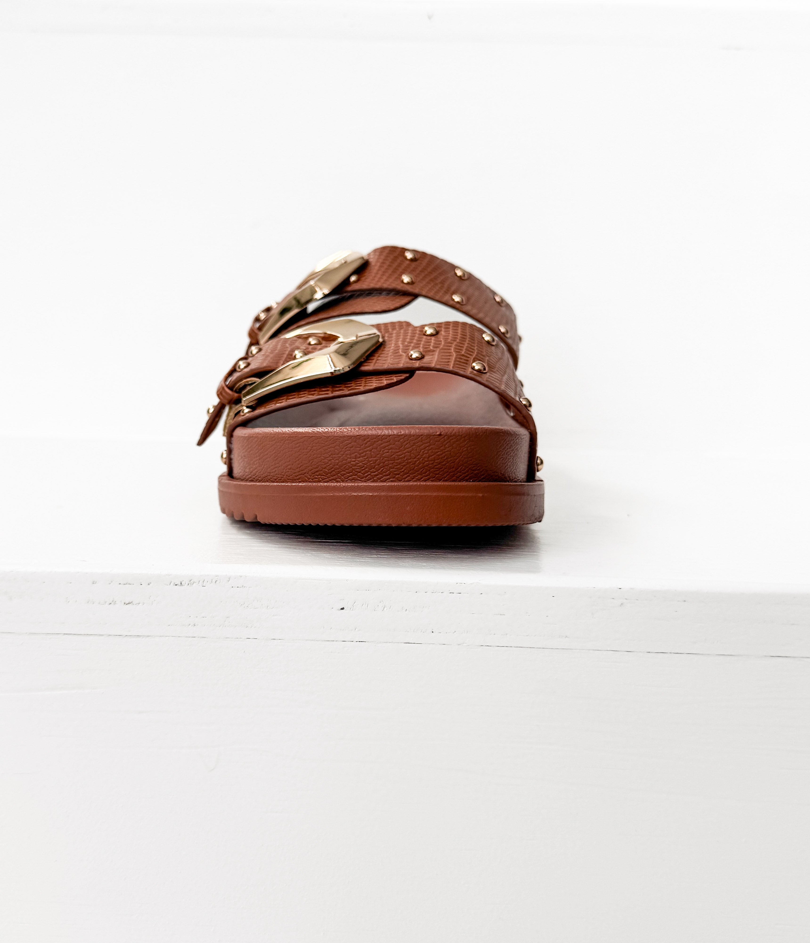 Marigold Sandal in Cognac