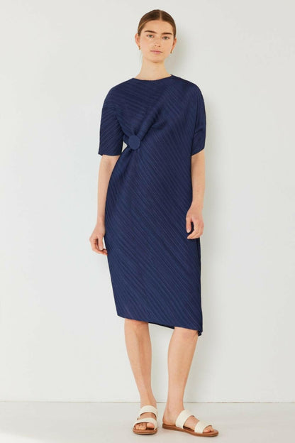 Marina West Swim Pleated Dolman Sleeve Dress - Love Salve